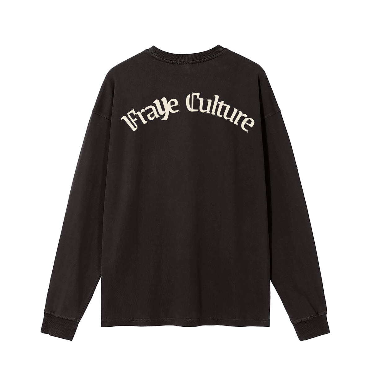Gothic Shoulder Long Sleeve, back: gothic arch across the shoulders