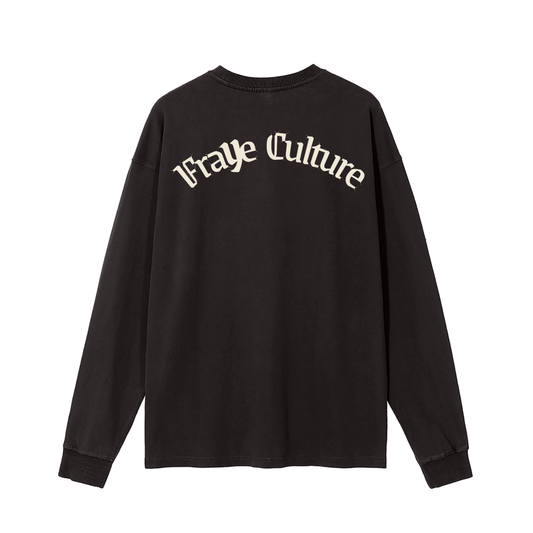 Gothic Shoulder Long Sleeve, back: gothic arch across the shoulders