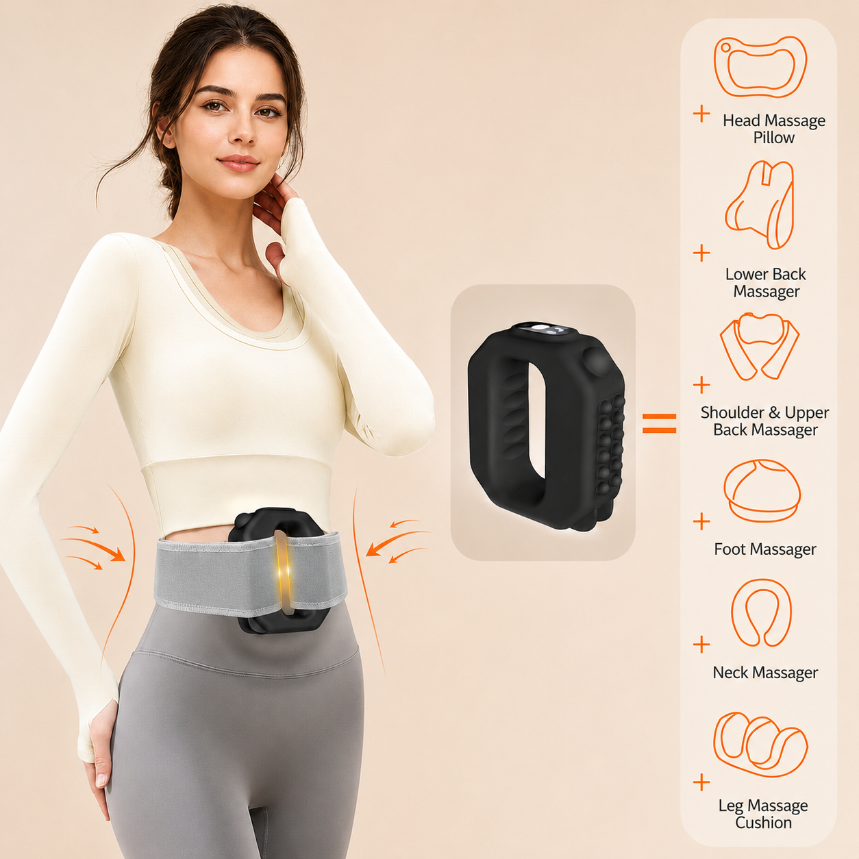 The Loopwell Ring™ — Cordless Deep-Tissue / Fascia Recovery Ring + Belt